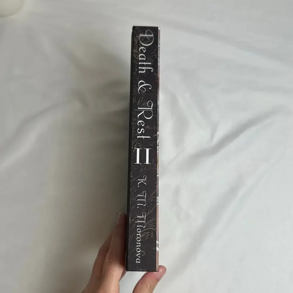 SIGNED A God of Death & Rest K.M. Moronova OOP Hardcover Pine Hollow #2